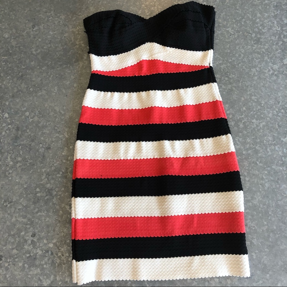 Wildcat Bodycon Strapless Dress SZ S
